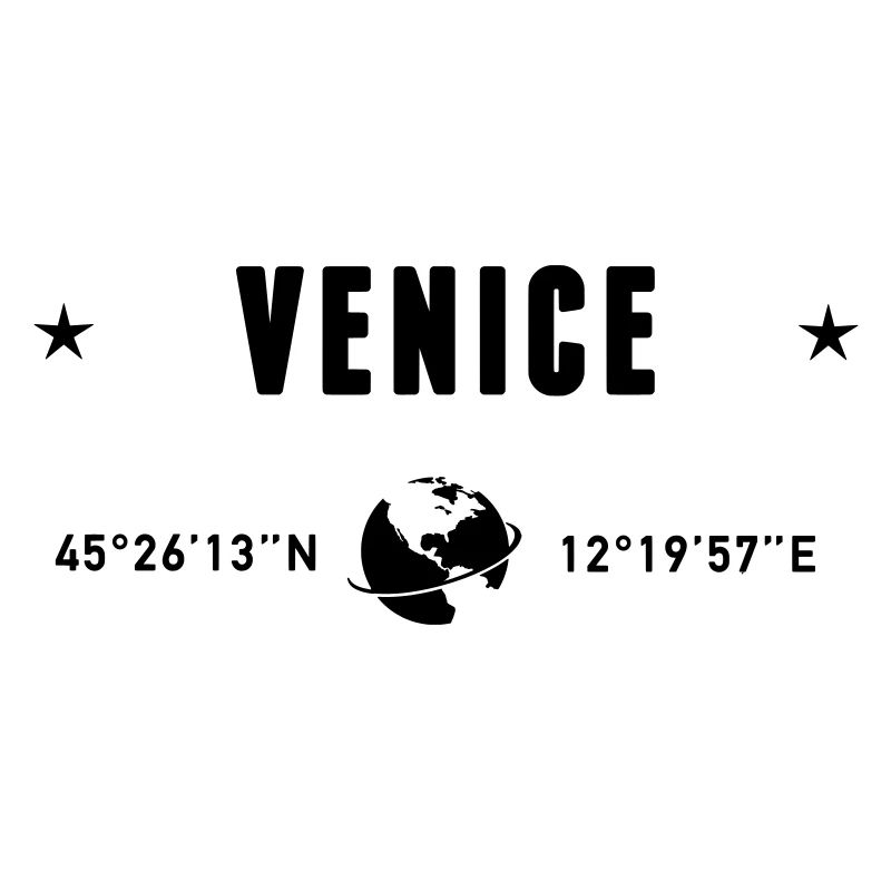 Venice Italy Coordinates Gps Globe