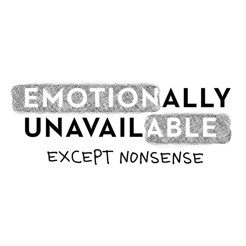 Émotionnellement indisponible – Faute de frappe dans une déclaration