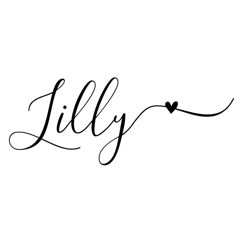 Lilly Name First Name Decorative