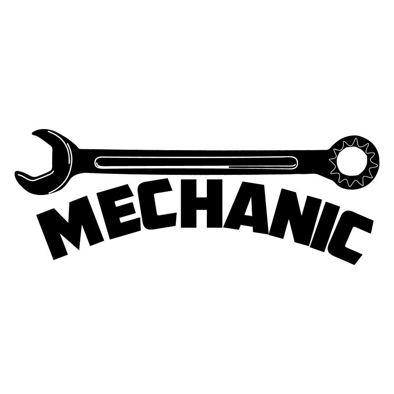 Mechanic with key text Mechanic