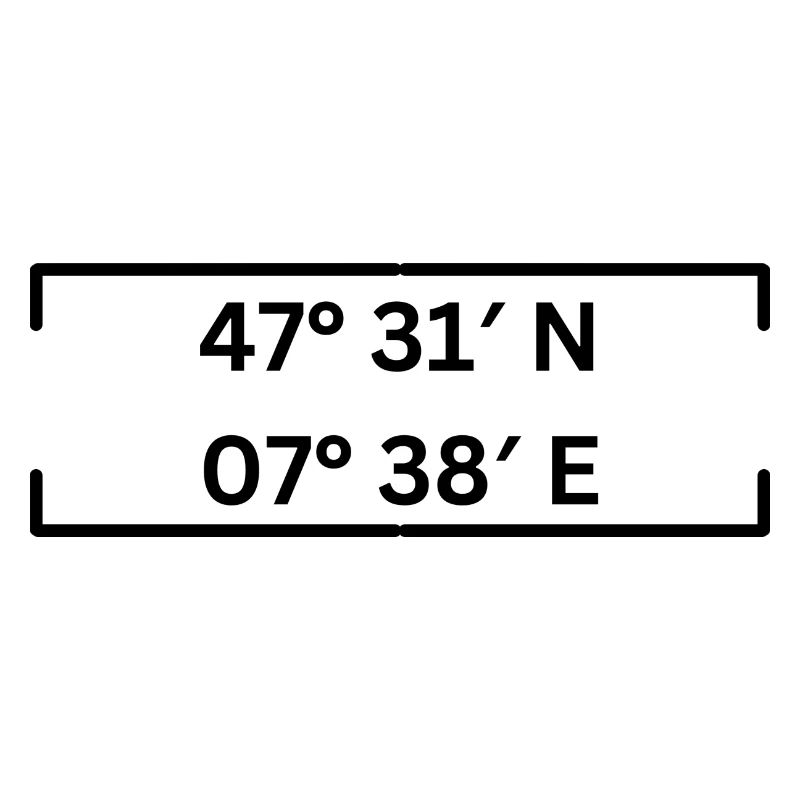 Coordinates Muttenz Minimalist