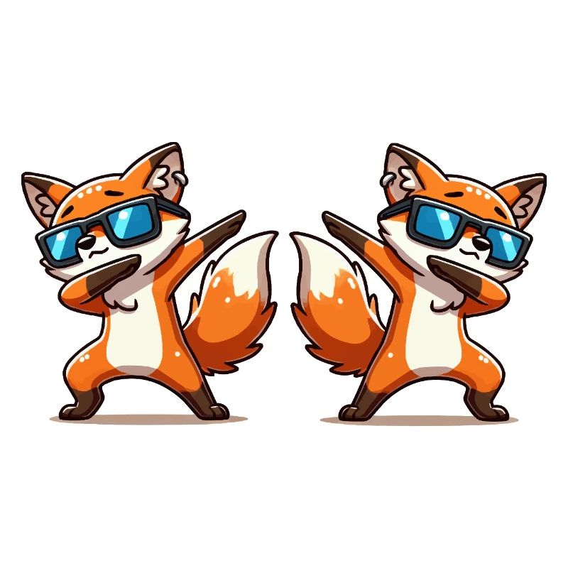 Fox Animal Dabbing 2