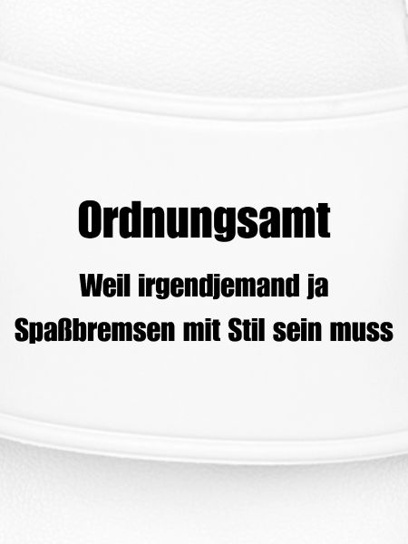 Ordnungsamt Spaßbremse mit Stil