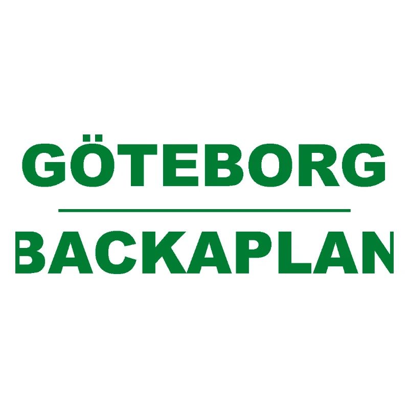 Göteborg Backaplan – Design vert-noir