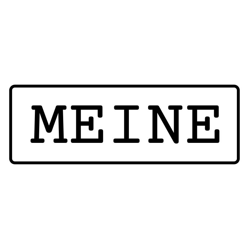 Meine Eigentum Besitz Geschenk