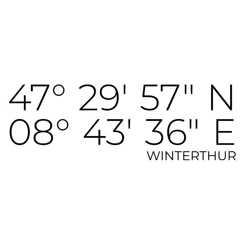 Coordinates Winterthur