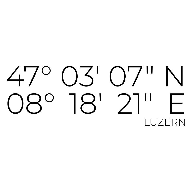 Coordinates Lucerne