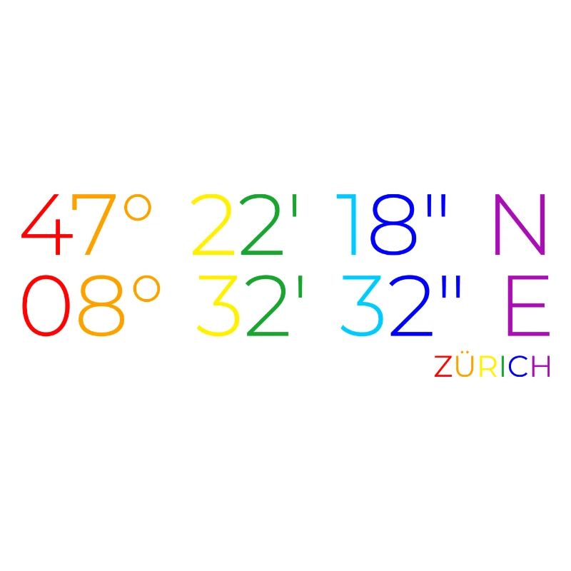 Coordonnées de la Pride Zurich