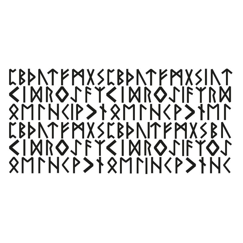 Alphabet Wikinger