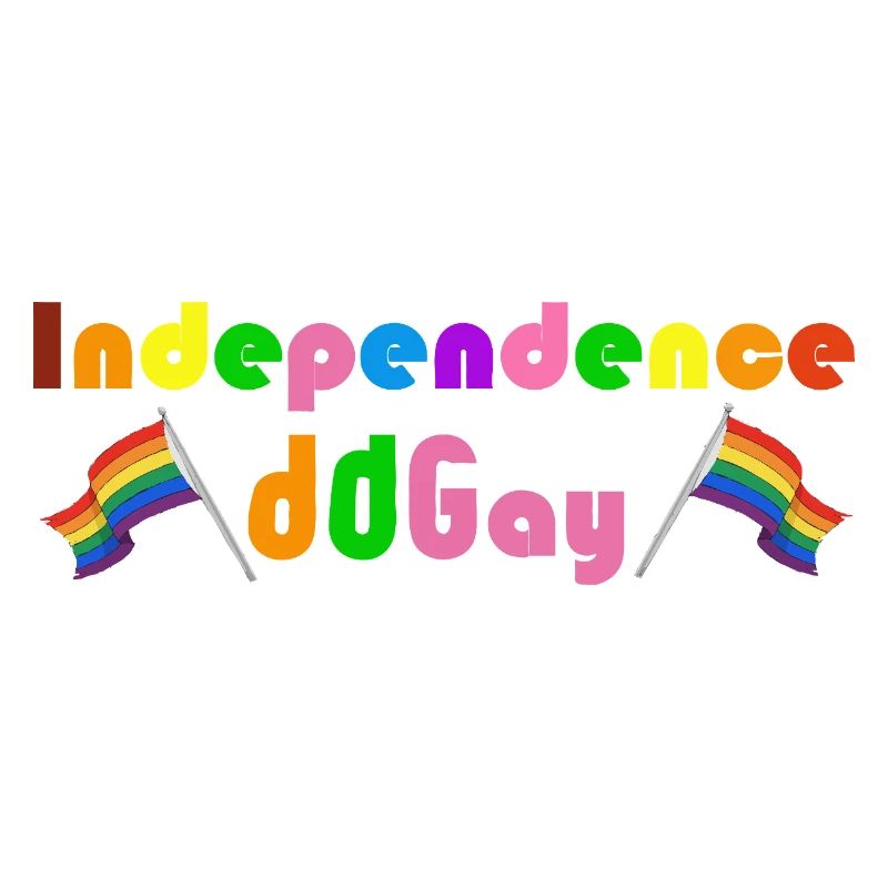 Unabhängigkeit Schwuler Regenbogen