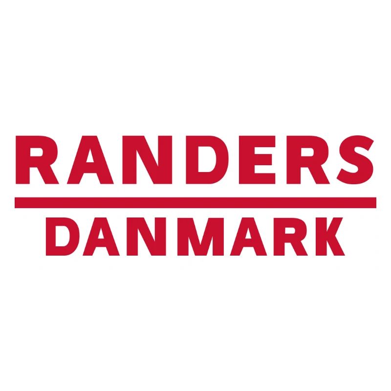 Randers Denmark Bold Red Typography