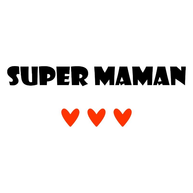 SUPER-MAMA. MUTTERTAG. FROHEN MUTTERTAG