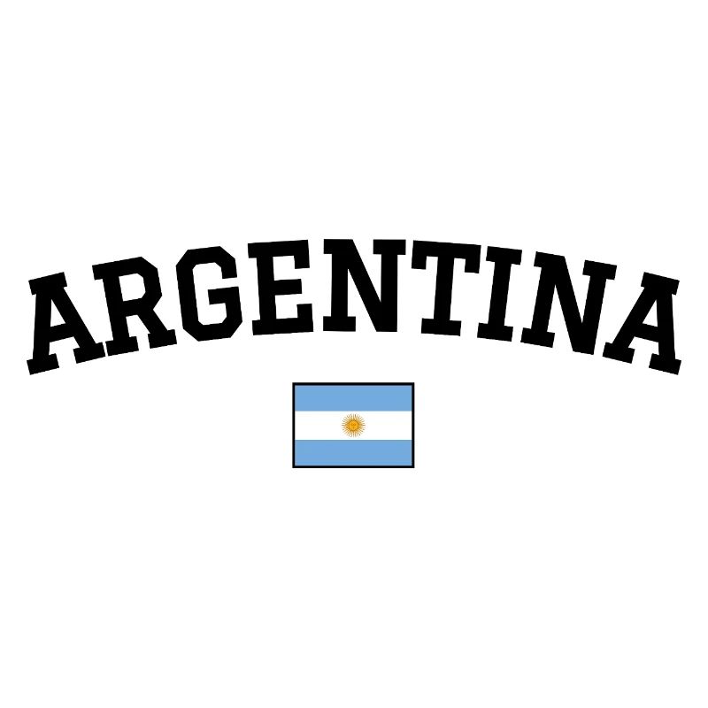 Drapeau argentin Noir