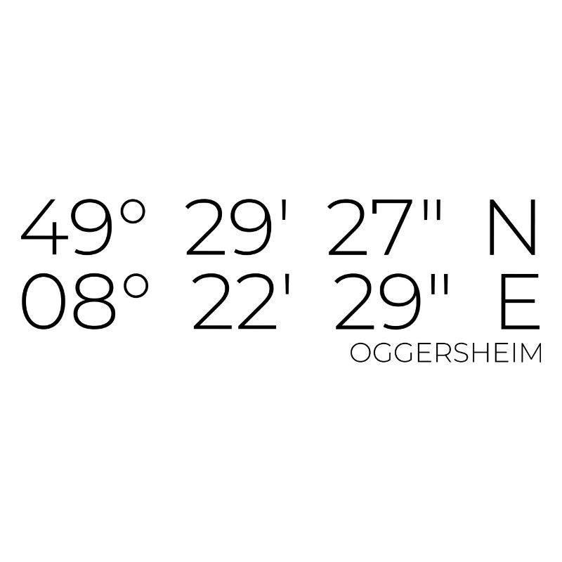 Coordinates Oggersheim