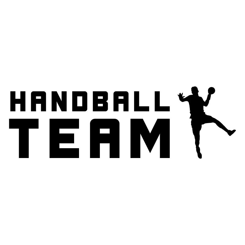 Handball Team Silhouette 
