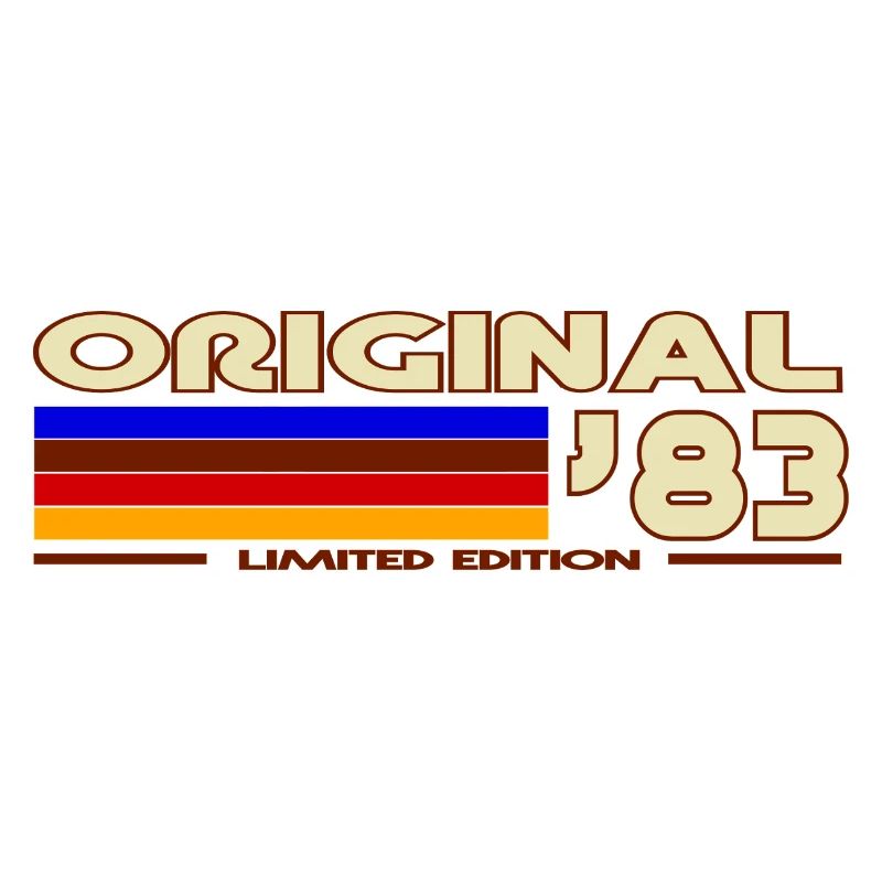 Originale 83 Vintage Rainbow Stripes