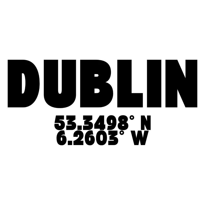 Dublin - Design with coordinates