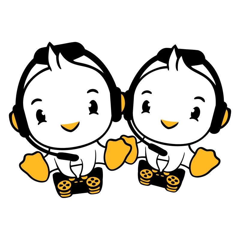 2 Ducks Gamer Gaming Controller Casque Console