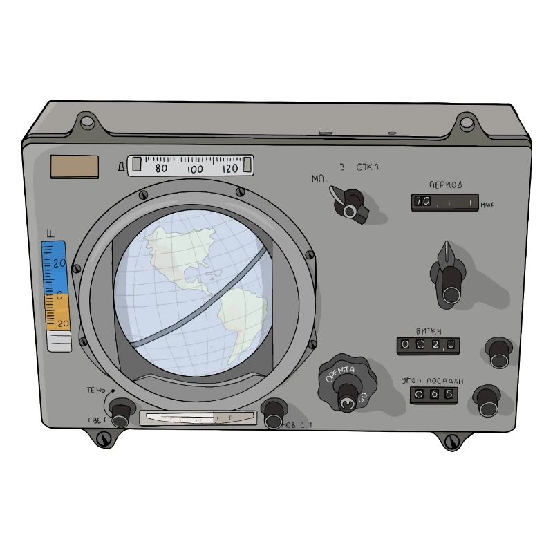 Globus Vintage Navigation Analog Device