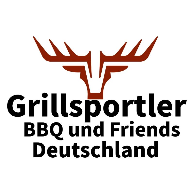 Hirschkopf Silhouette Rust