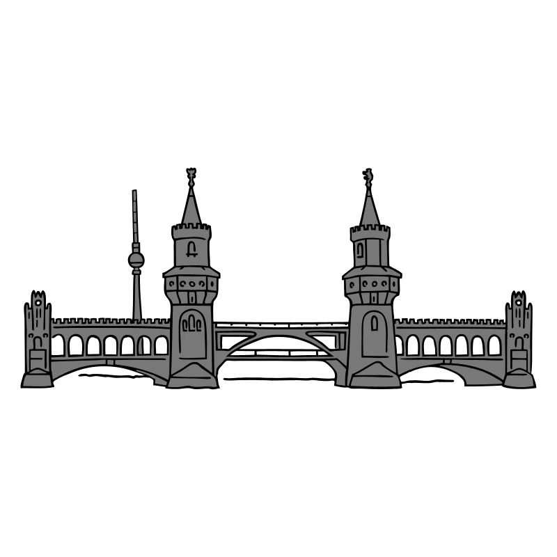 Oberbaum Bridge in Berlin 2