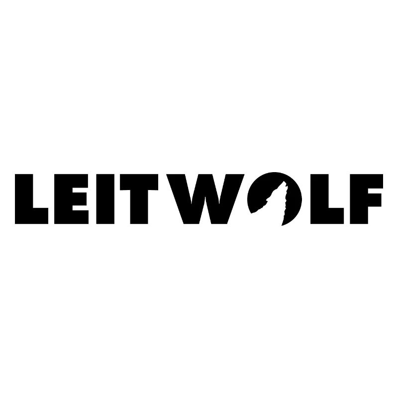 Leitwolf Schriftzug
