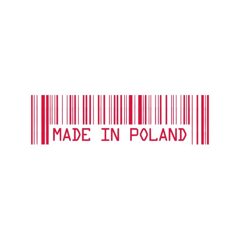 Fabriqué en Pologne - Pologne - Pologne - Code-barres - Dash