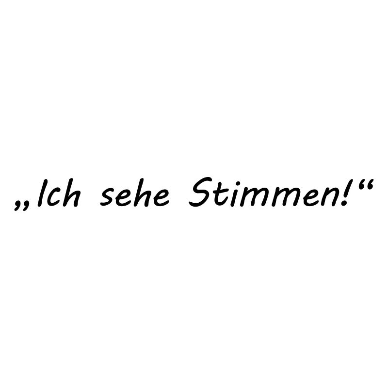 ich sehe stimmen - psycho