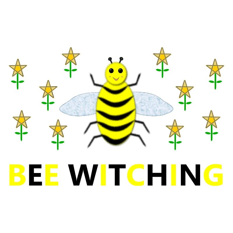 Bee Witching Pagan Bee and Pentacle Daffodils