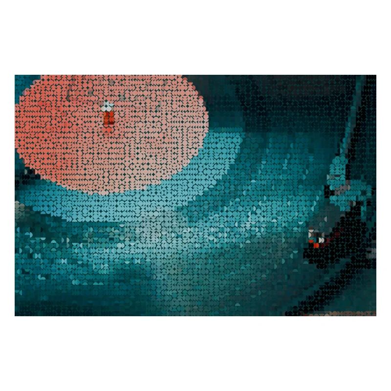 Neon Mosaic Turntable Night Colors