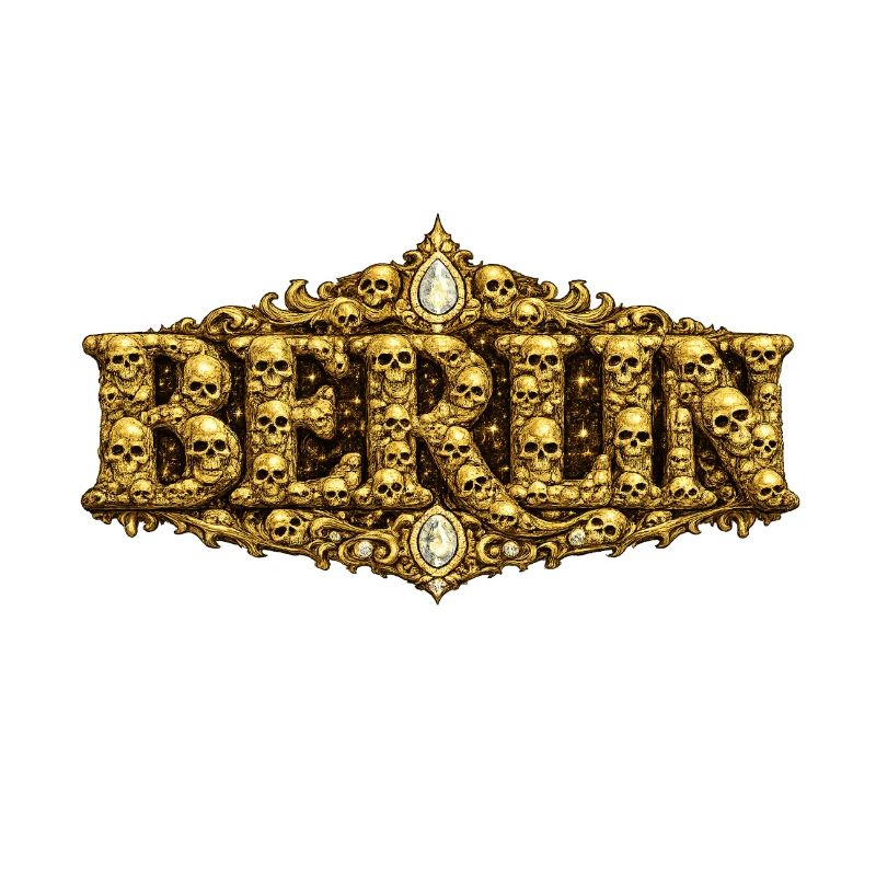 BERLIN baroque avec crâne
