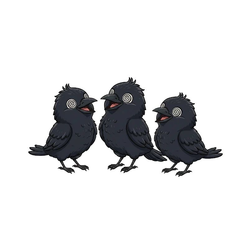 Trois frères Corbeau