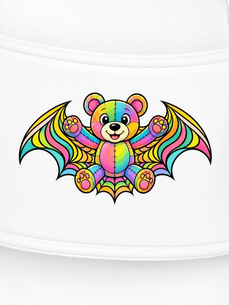 Rainbow Bear with Wings
