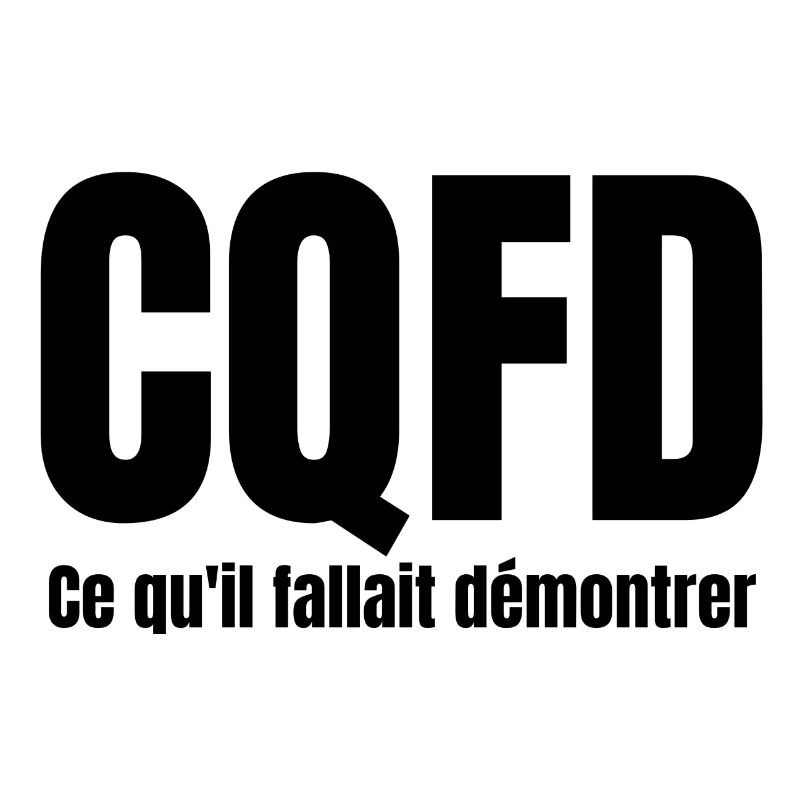 mathématiques, math, CQFD