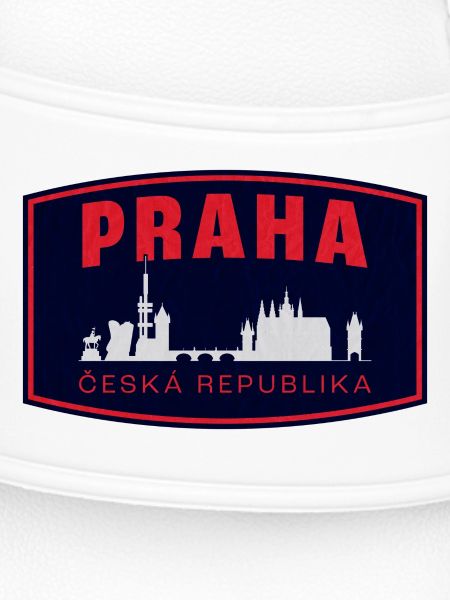 Praha Skyline Silhouette