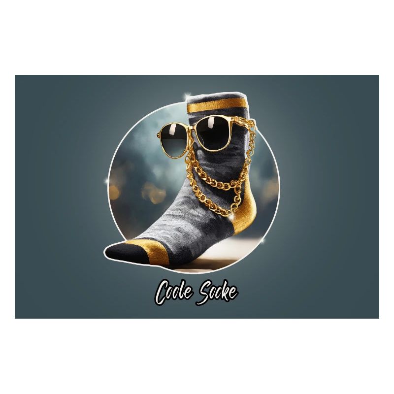 Pun ambiguous german expression – Coole Socke