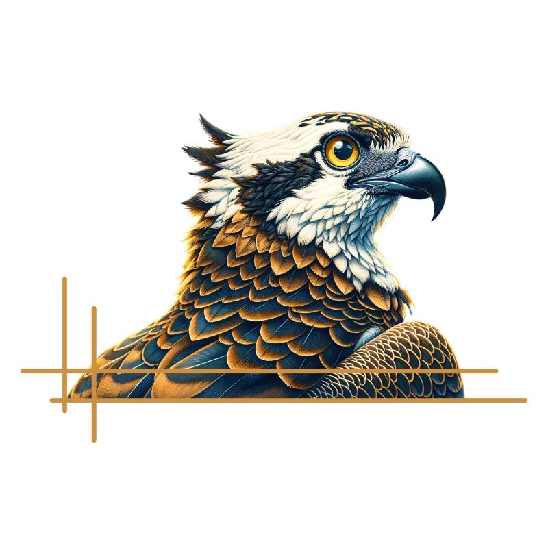 Prächtiger Falke