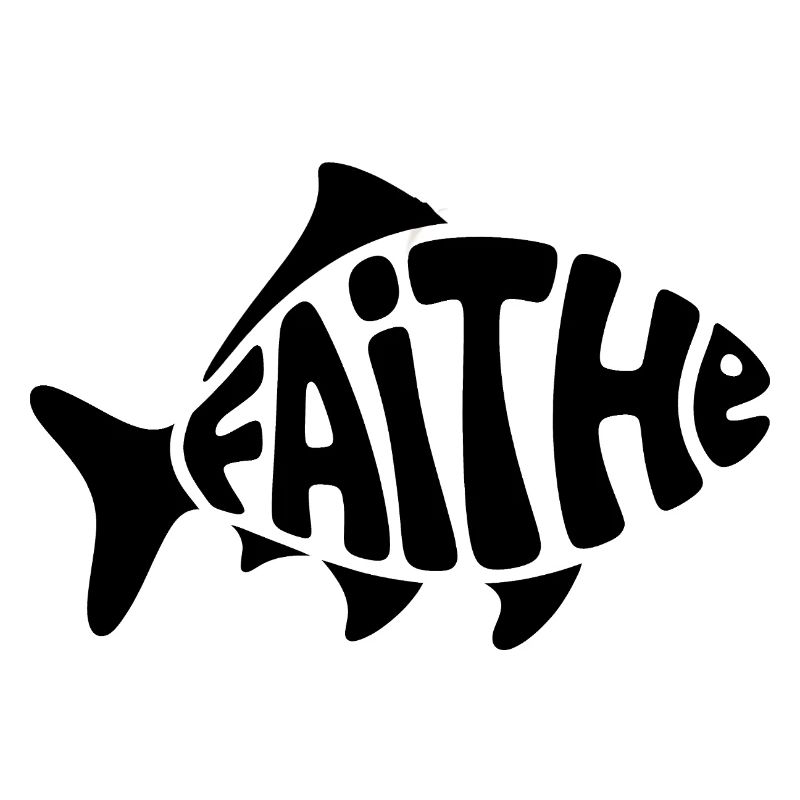 Dieu Poisson - Logo Chrétien