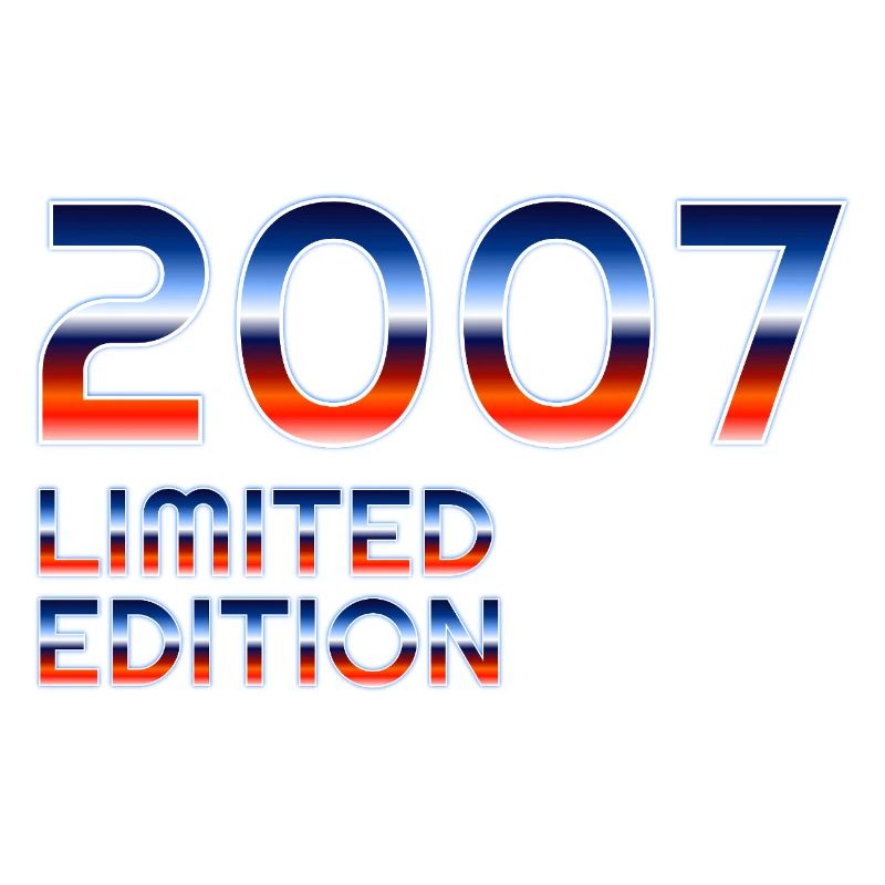 Design rétro 2007 en édition limitée