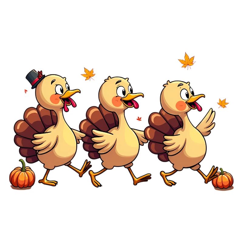 Bébé dinde de Thanksgiving