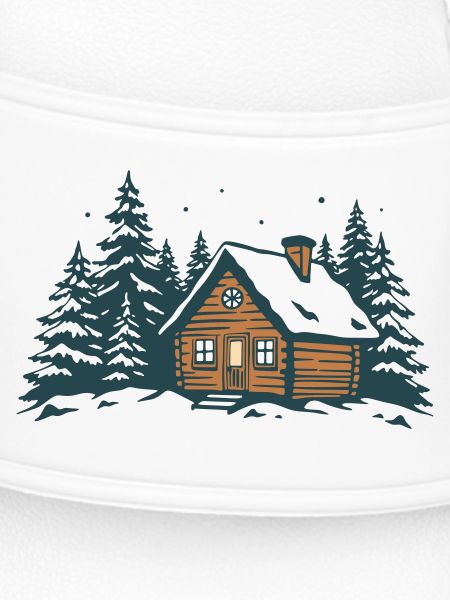 Winter Forest Hut