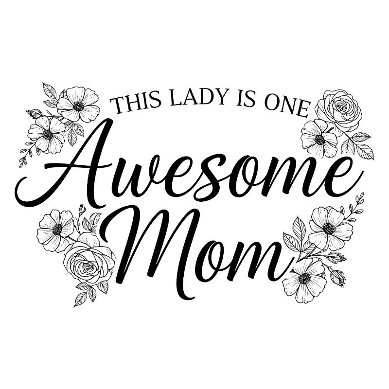 Diese Dame Ist Eine Tolle Mutter Mama Geschenk