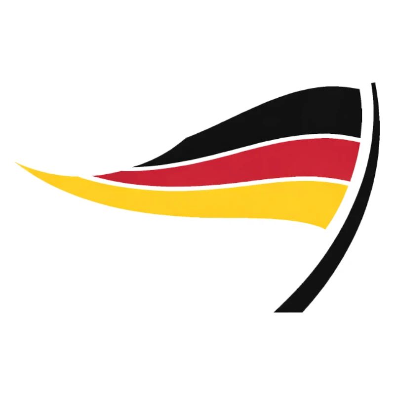 Deutsche Flaggenwelle