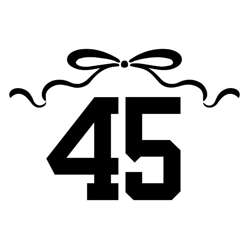 Number 45 Knot - 45th Anniversary