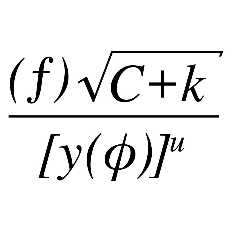 Math equation f*ck you