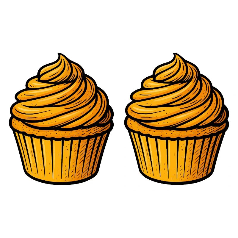 Cupcake Backen Comic
