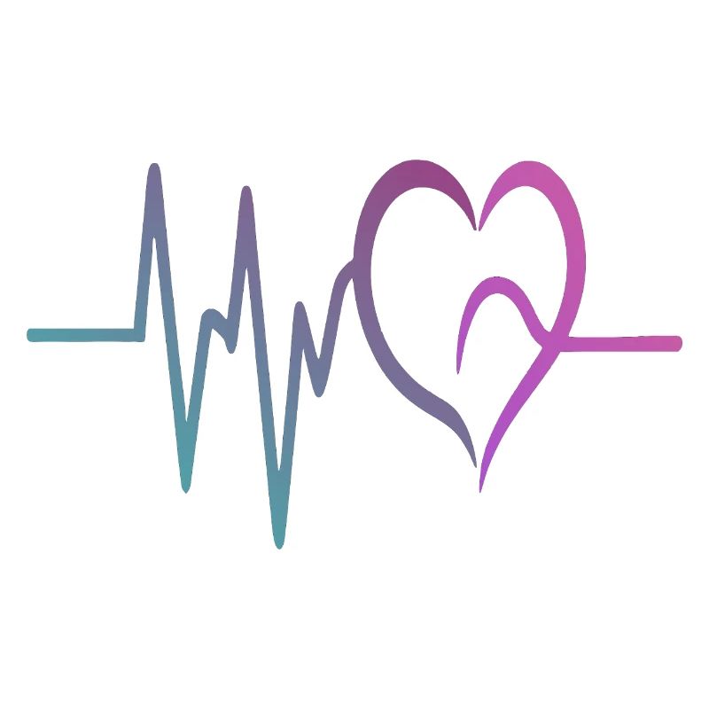 Cœur ECG à gradient
