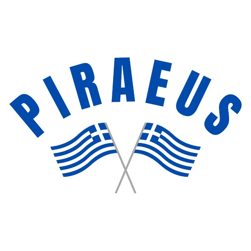 Piraeus Harbour Waves Emblem