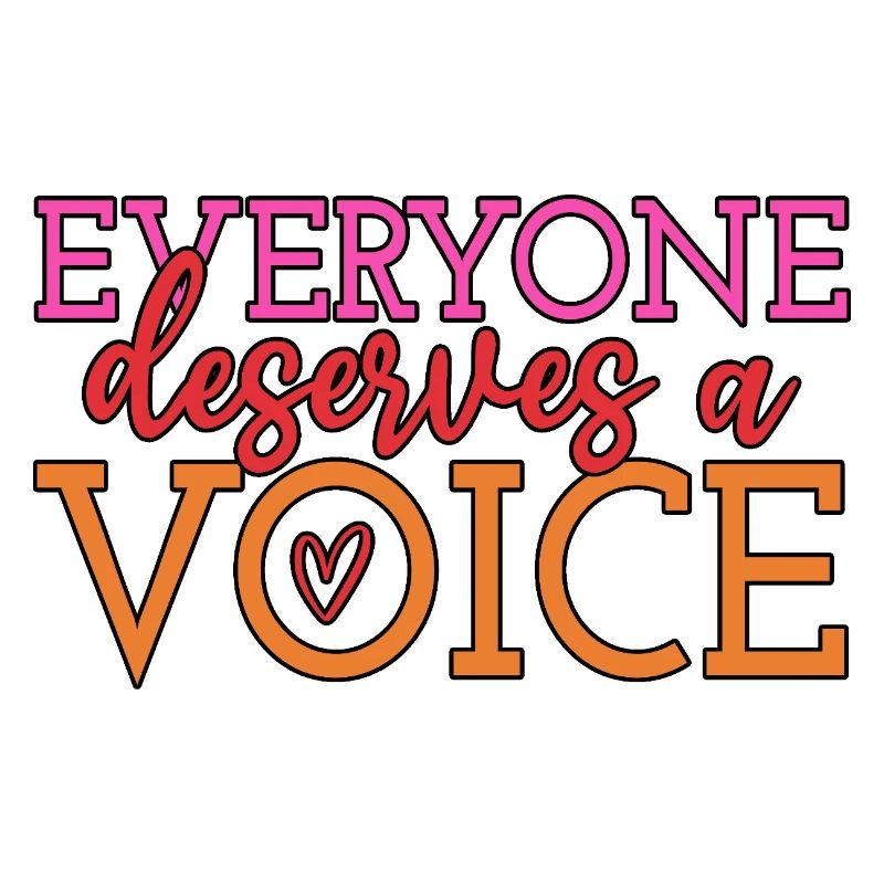 Everyone Deserves A Voice Speech Pathologist SLP