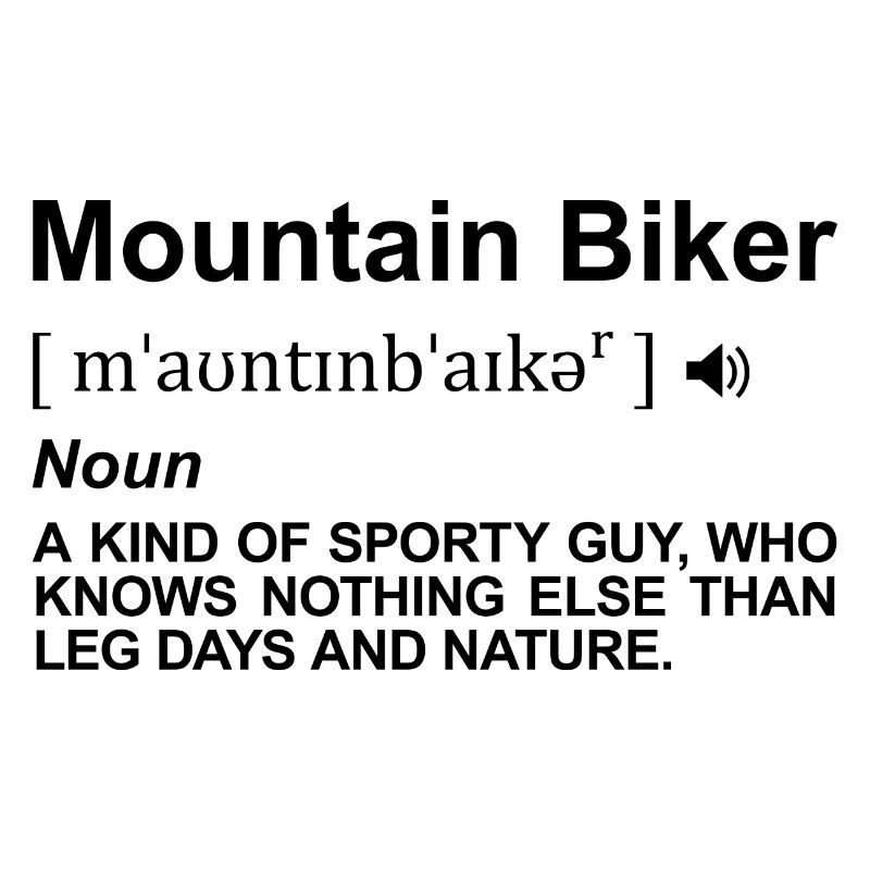 Mountainbiker Bedeutung
